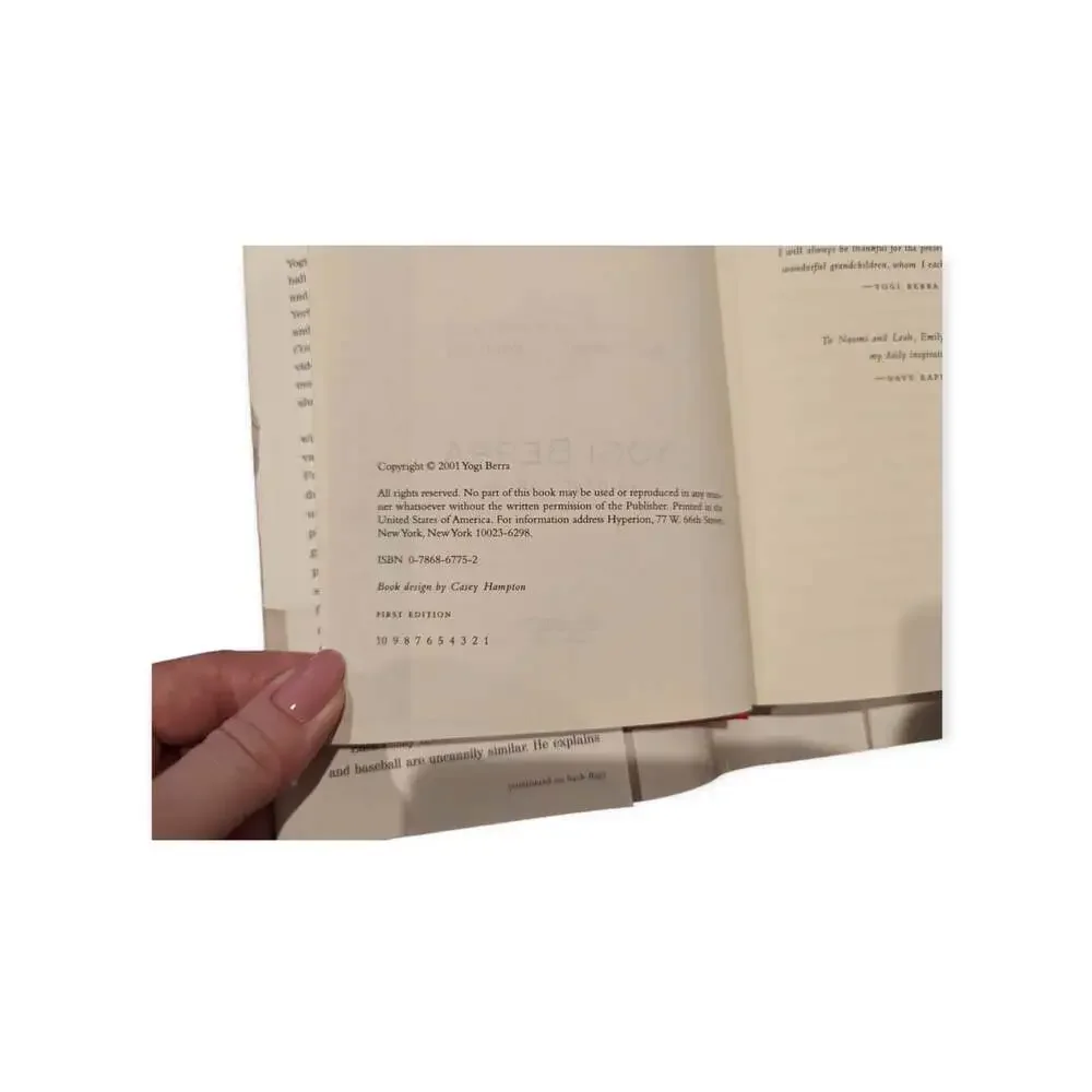 When You Come to a Fork in the Road, Take It! by Yogi Berra Hardcover Book